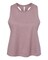 BELLA+CANVAS Ladies Racerback Cropped Tank for Workout, Casual Wear & Streetwear Lightweight Athletic Top